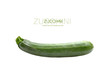 Single Courgette or zucchini. Isolated on white background. Single Courgette or zucchini. Isolated on white background.