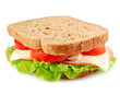 Foto: sandwich isolated on white sandwich isolated on white