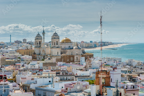 Photo: Panorama of Cadiz, Spain Panorama of Cadiz, Spain