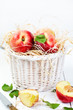 White nectarines