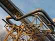 Industry pipes and construction