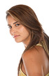 Photo: Confident girl isolated Confident girl isolated
