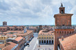 Estense Castle. Ferrara. Emilia-Romagna. Italy. Estense Castle. Ferrara. Emilia-Romagna. Italy.