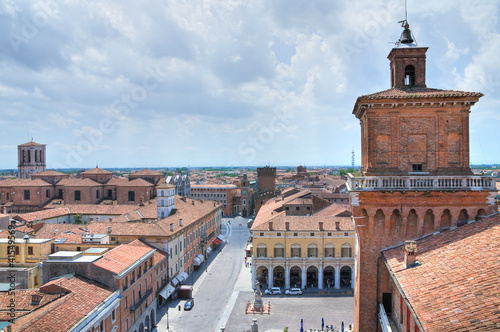 Photo: Estense Castle. Ferrara. Emilia-Romagna. Italy. Estense Castle. Ferrara. Emilia-Romagna. Italy.