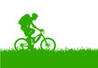 Vektor: Mountainbiker Mountainbiker
