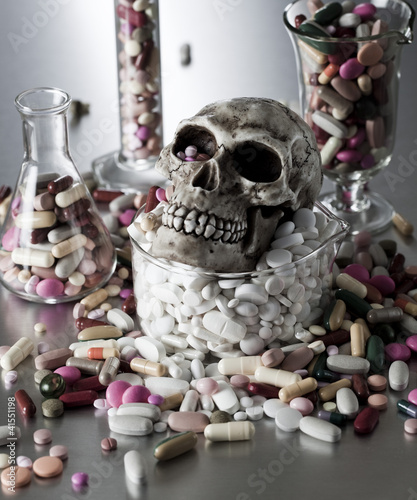Photo: poisonous cocktail of drugs poisonous cocktail of drugs