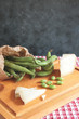 Fava beans and cheese Fava beans and cheese
