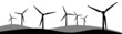 Silhouette Windpark