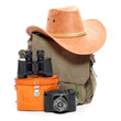 Vintage articles for travelers.