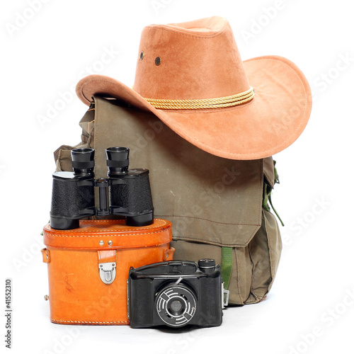 Photo: Vintage articles for travelers. Vintage articles for travelers.