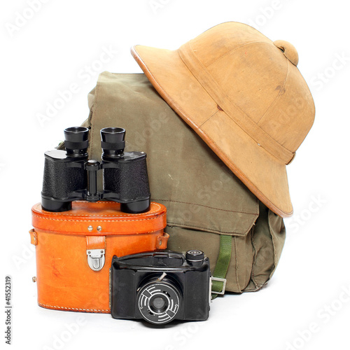 Photo: Vintage articles for travelers to the tropics. Vintage articles for travelers to the tropics.
