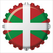 Chapa botella bandera Euskadi Chapa botella bandera Euskadi