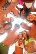 Friends at the beach