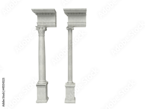 Illustration: Capitello colonne, ordini e stili Capitello colonne, ordini e stili