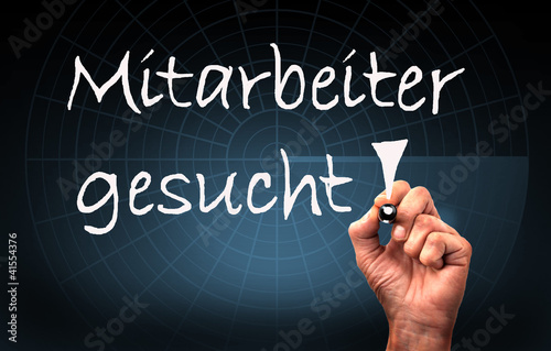 Photo: Mitarbeiter gesucht Mitarbeiter gesucht