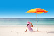 Relaxing at tropical beach Relaxing at tropical beach