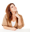 Thoughtful woman