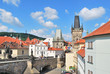 Prague. Lesser Town Towers Prague. Lesser Town Towers