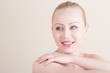 Pure nude smiling girl