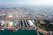 aerial view of durban city downtown, south africa aerial view of durban city downtown, south africa