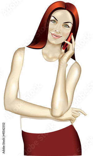 Vector: girl girl