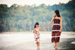 Mother and daughter