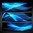 vector blue abstract banner set 2 vector blue abstract banner set 2
