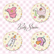new baby girl items set