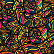 Seamless seashell pattern