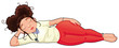 Yoga Position. Funny cartoon and vector isolated illustration. Yoga Position. Funny cartoon and vector isolated illustration.
