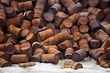 Foto: Rusty fuel and chemical drums on Arctic coast Rusty fuel and chemical drums on Arctic coast