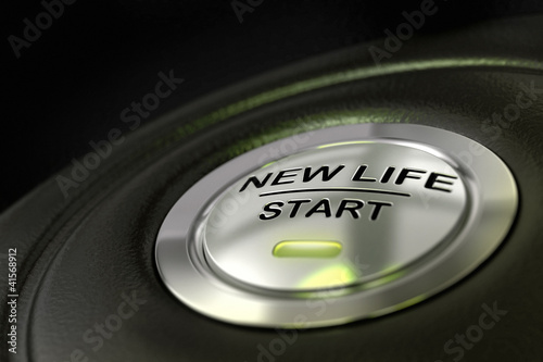 Illustration: starting a new life starting a new life