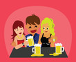 Vector - Drinking.