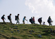 Group of hikers