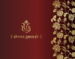 Ganesha, Hindu wedding card, royal Rajasthan, India Ganesha, Hindu wedding card, royal Rajasthan, India
