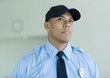 Security guard, portrait