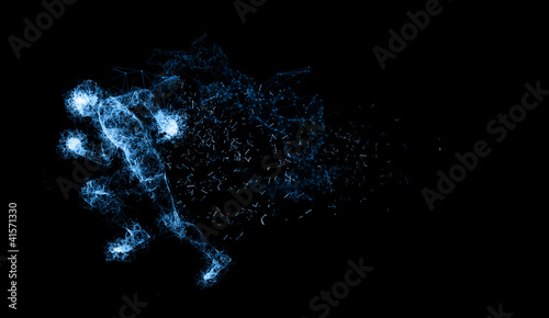 Illustration: Digital Athletics - Runner 1 Digital Athletics - Runner 1