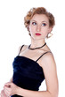Foto: Blond Hair.Beautiful Woman Portrait.Hairstyle Blond Hair.Beautiful Woman Portrait.Hairstyle