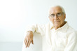 Senior man smiling at camera, portrait