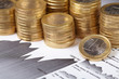 business chart, coin business chart, coin