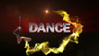 DANCE Text in Particle (Double Version) - HD1080