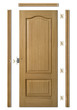 wooden doors - Puerta Madera Kit