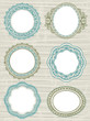 decorative circle labels,vector decorative circle labels,vector