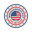 4th of July stamp