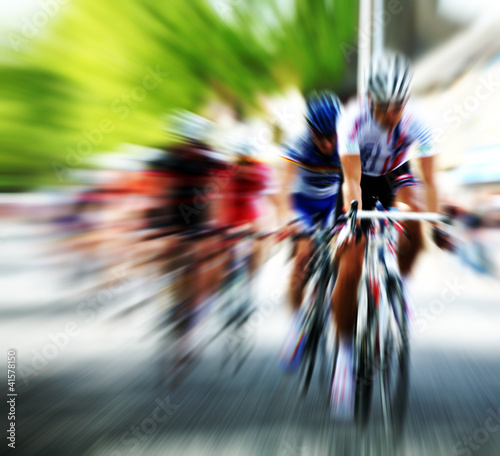 Photo: zoom burst bike race zoom burst bike race
