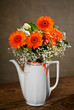 bouquet in vase