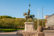 Herzog Otto Statue vor der Staatskanzlei