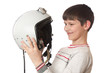 boy with helmet boy with helmet
