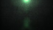 old wall and green sparkle light