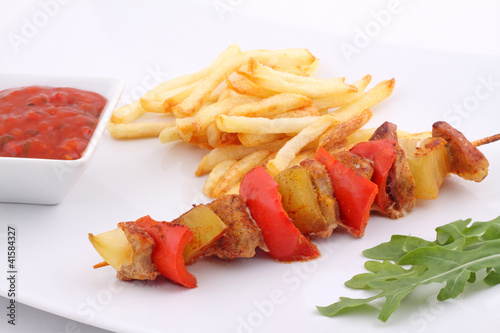 Photo: Fleischspieß Fleischspieß